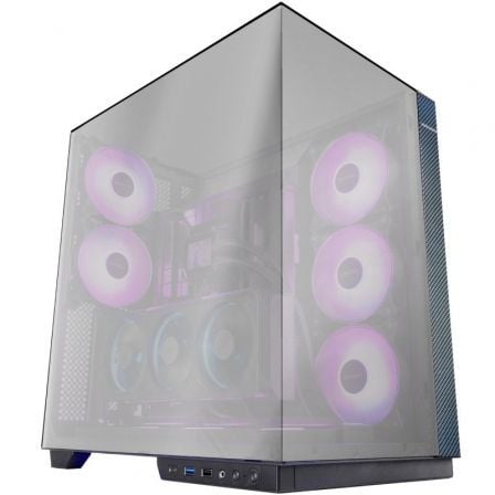 Caja Gaming Torre Mars Gaming MC-3GFPRO/ Cristal Cromado_0
