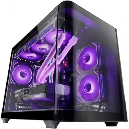 Caixa ATX Mars Gaming / Preto / Temp Glass Contr Edges_0