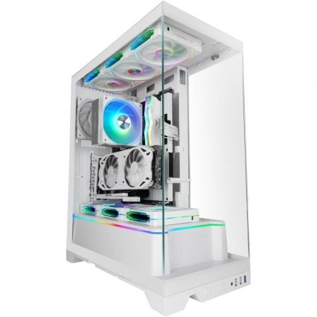 Caja Gaming Semitorre Mars Gaming MC-PRISMA/ Blanca_0