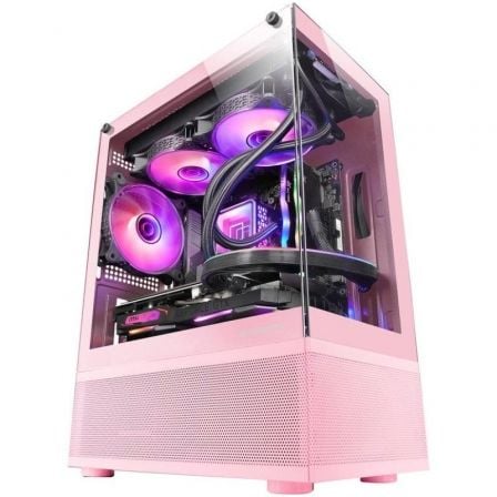Caja Gaming Minitorre Mars Gaming MC-SE/ Rosa_0