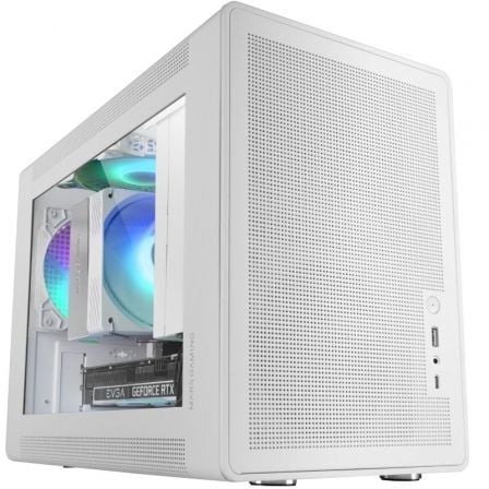 Caja Gaming Minitorre Mars Gaming MC-XPS/ Blanca_0