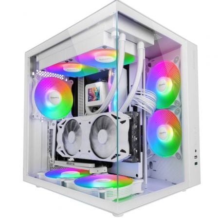 Caja Gaming Semitorre Mars Gaming MCV-ONE/ Blanca_0