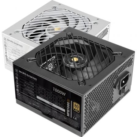 Fuente de Alimentación Mars Gaming MPB1000SI/ 1000W/ Ventilador 14cm/ 80 Plus Gold_0
