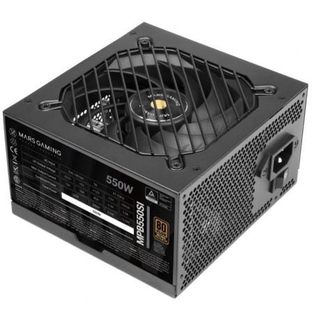Fuente de Alimentación Mars Gaming MPB550SI/ 550W/ Ventilador 12cm/ 80 Plus Bronze_0