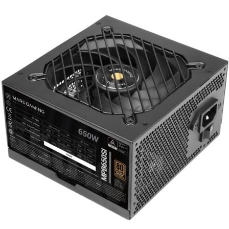 Fuente de Alimentación Mars Gaming MPB650SI/ 650W/ Ventilador 12cm/ 80 Plus Bronze_0