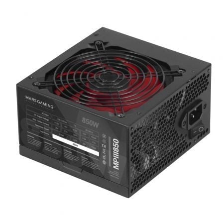 Fuente de Alimentación Mars Gaming MPIII850/ 850W/ Ventilador 12cm_0