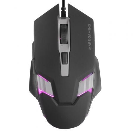 Ratón Gaming Mars Gaming MM024/ Hasta 4000 DPI/ Negro_0