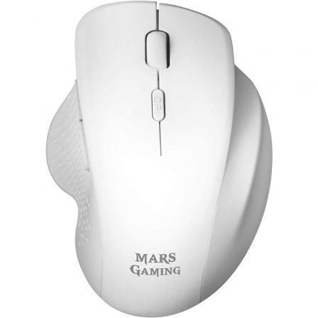 Ratón Gaming Mars Gaming / Até 3200 DPI / Branco / MMWERGO