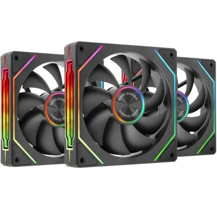 Pack 3 Ventiladores Mars Gaming MF-LINKFINITYKIT2/ 12cm/ ARGB_0