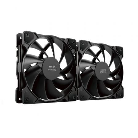 Pack 2 Ventiladores Mars Gaming MF-PWMX2/ 12cm_0