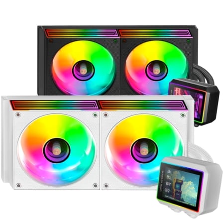 Sistema de Refrigeración Líquida Mars Gaming ML-VISIONII240/ Blanco_0