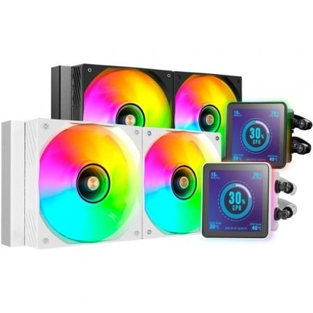 Sistema de Refrigeración Líquida Mars Gaming ML-VISIONPRO240/ Blanco_0