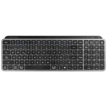 Teclado Compacto Inalámbrico Mars Gaming MK-SILENKEYS/ Negro_0