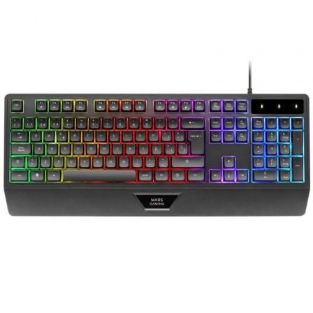 Teclado Gaming SemiMecánico Mars Gaming MK124/ Negro_0
