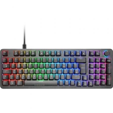 Teclado Gaming Mecánico Mars Gaming MKPROYES/ Switch Amarillo_0