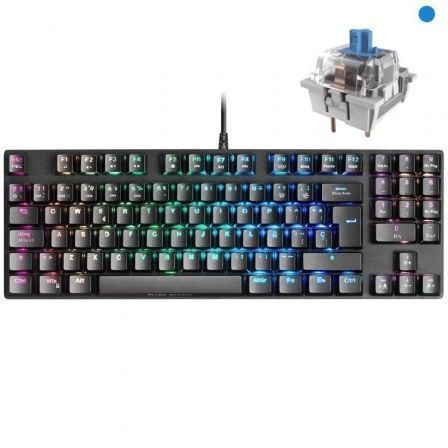 Teclado Gaming Mecánico Mars Gaming MKREVOPROBES/ Switch Azul_0
