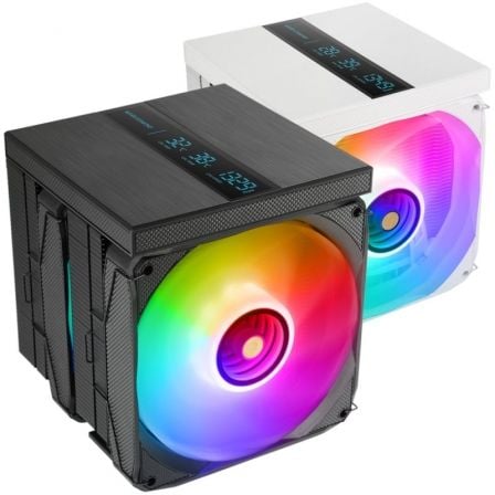 Ventilador con Disipador Mars Gaming MCPU-LCDPRO/ 12cm_0