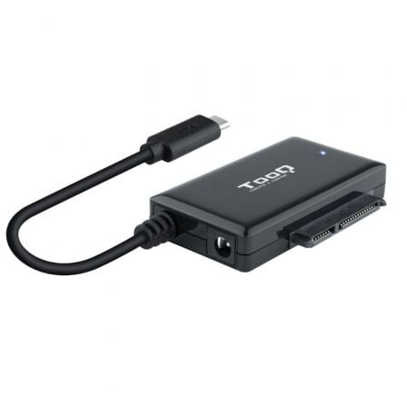 Adaptador para Discos Duros 2.5"/3.5" TooQ TQHDA-02C/ USB Tipo-C Macho - SATA_0