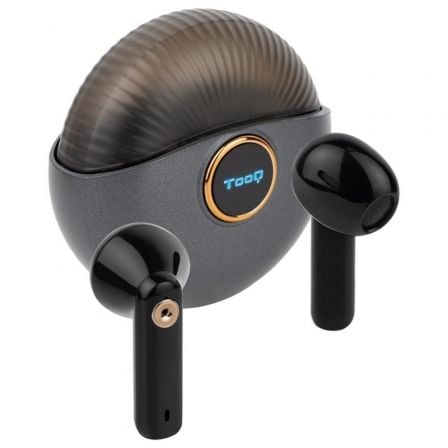 Auriculares Bluetooth TooQ Snail / Grises e Pretos / TQBWH-0060G