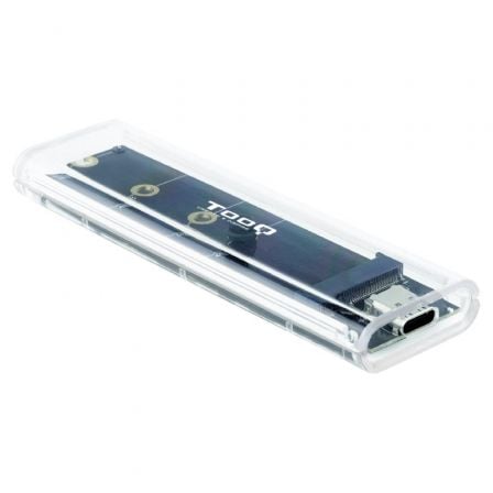 Caja Externa para Disco SSD M.2 NVMe TooQ TQE-2200/ USB 3.2/ Sin tornillos_0