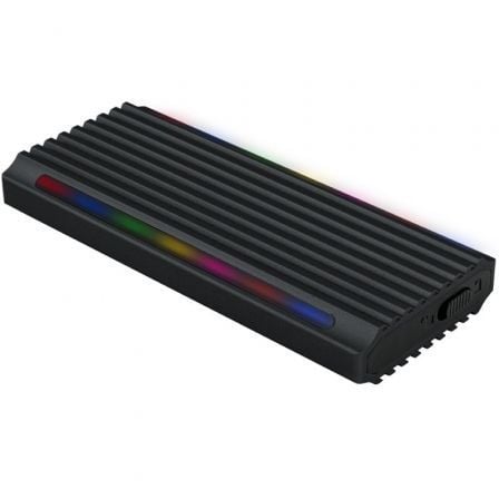 Caja Externa para Disco SSD M.2 NVMe TooQ TQE-2222B/ USB 3.1 Gen2/ Sin tornillos_0