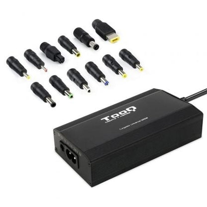Cargador de Portátil TooQ TQLC-100BS01M/ 100W/ Manual/ 12 Conectores/ Voltaje 12-24V/ 1 USB_1