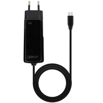 Cargador de Portátil GaN TooQ TQLC-USBCGAN65PD-C USB Tipo-C/ 65W/ Automático/ Voltaje 5-20V_1