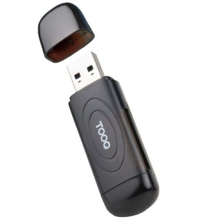 Lector de Tarjetas Externo TooQ TQR-3002B/ USB 3.0_0