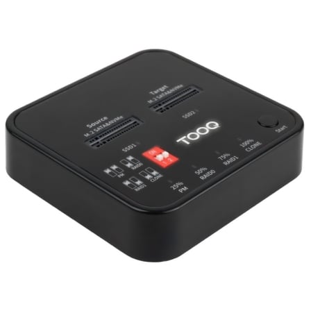 Docking Station para SSD M2 SATA/NVMe TooQ TQDS-201B_0