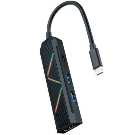 Docking USB Tipo-C Nanocable 10.16.0401/ 2xUSB/ 1xUSB Tipo-C PD/ 1xHDMI_0