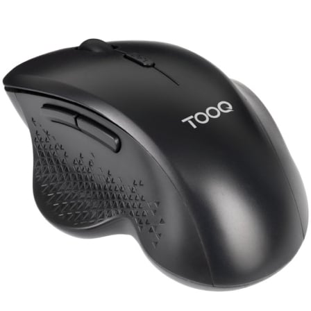 Ratón Ergonómico Inalámbrico TooQ TQMWG-1105-B/ Hasta 1600 DPI_0