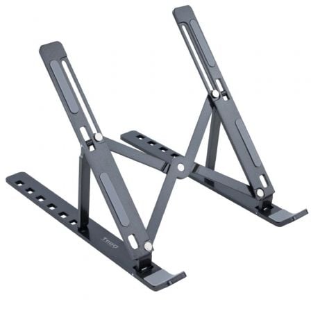 Soporte TooQ TQLRS0035-AL-G para Portátil/ Tablet hasta 15"/ Gris_0
