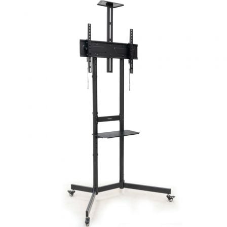 Soporte de Suelo Inclinable con Ruedas TooQ NEFERTITI FS1151M-B para TV de 37-70"/ hasta 70kg_0