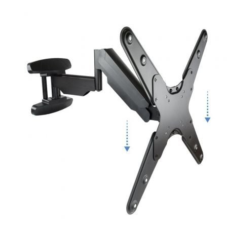 Soporte de Pared Giratorio/ Inclinable/ Nivelable TooQ LP2355TN-B para TV de 23-55"/ hasta 30kg_0