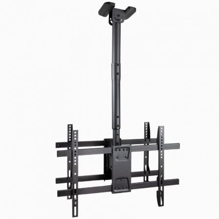 Soporte de Techo Giratorio/ Inclinable/ Nivelable TooQ LPCE2286TSLI-B para 2 TV de 43-86"/ hasta 100kg_0