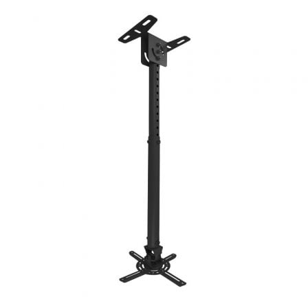 Suporte de Teto TooQ / Inclinável-Giratório-Nivelável / Preto / até 20kg / PJ3030TN-B