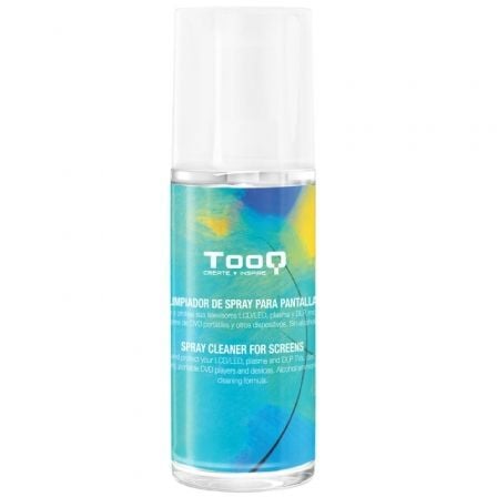Kit Limpiador de Pantallas TooQ TQSC0016/ Spray 150ml + Paño Microfibra_0