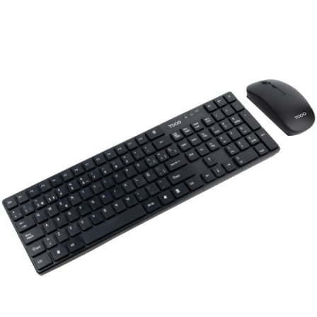 Teclado y Ratón Inalámbricos TooQ TQKMW-3102-B_0