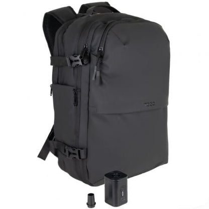 Mochila TooQ TQBP-V101-BK/ Capacidad 30-55L/ Negra/ Incluye Bomba de Aire_1