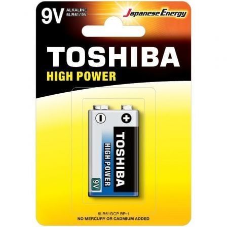 Pila 9V Toshiba 6LR61/ 9V/ Alcalina_0