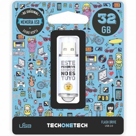 Pendrive 32GB Tech One Tech No Es Tuyo USB 2.0_0