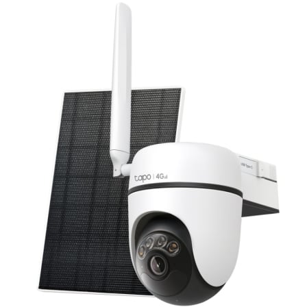 TP Link Smart Camera Outdoor + P. Solare TC90G-KIT 2k 4G 360 White_0