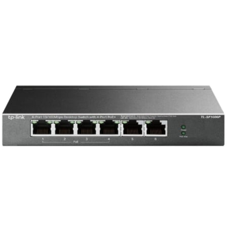 Switch TP-LINK TL-SF1006P / Preto_0