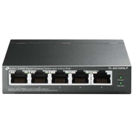 Switch TP-Link TL-SG1005LP 5 Puertos/ RJ-45 10/100/1000/ PoE_0