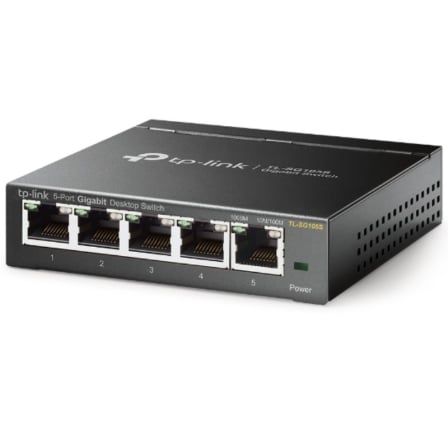 Switch TP-Link TL-SG105S 5 Puertos/ RJ-45 10/100/1000_0