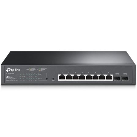 Switch TP-Link Omada Smart Gigabit JetStream TL-SG2210MP 10 Puertos/ RJ-45 10/100/1000 PoE/ SFP_0