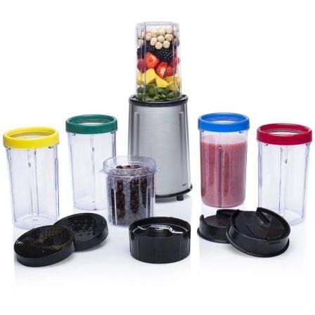 Batidora de vaso Tristar BL-4445/ 240W/ 1 Velocidad/ Capacidad 400ml/ Incluye 4 vasos_0
