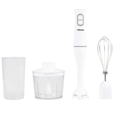 Batidora de mano Tristar MX-4851/ 350W/ Incluye Batidor, Picadora y Vaso Medidor_0