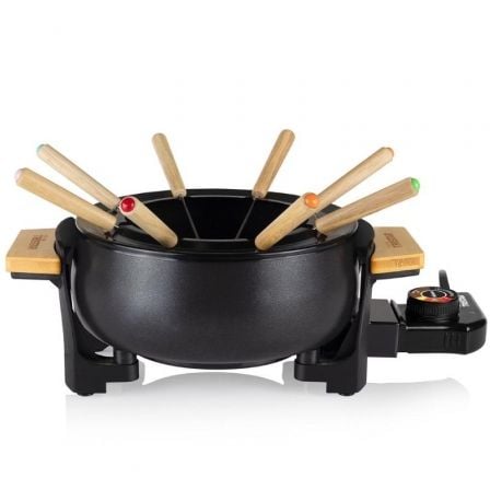 Fondue Eléctrica Tristar FO-1108/ 1000W/ 8 Tenedores_0