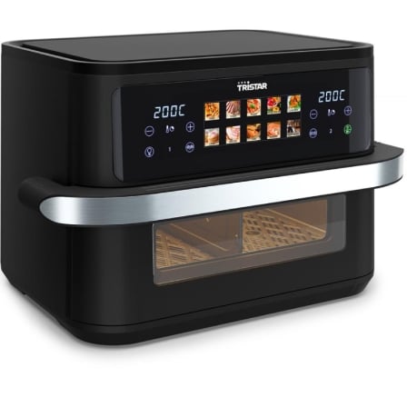 Freidora por Aire Airfryer / Sin Aceite Tristar FR-9078 Dualzone Flex/ 2800W/ Capacidad 10L_0